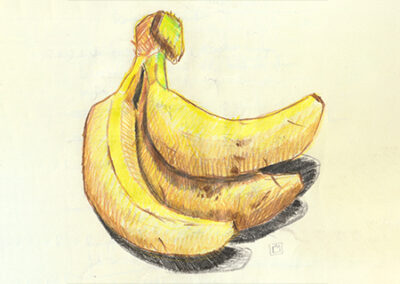 Zeichnung Bananen