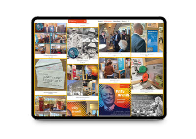 Webseite Bundeskanzler Willy Brandt Stiftung