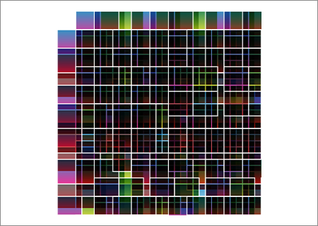 Muster Variation (1×1)×4 LE CORBUSIER