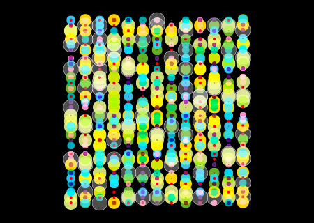 Muster Permutation 9×6 CITY LIGHTS I