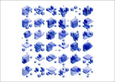 Muster Permutation 9×6 Kollektion Sechseck 02