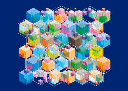 Muster Permutation 9×6 Kollektion Sechseck