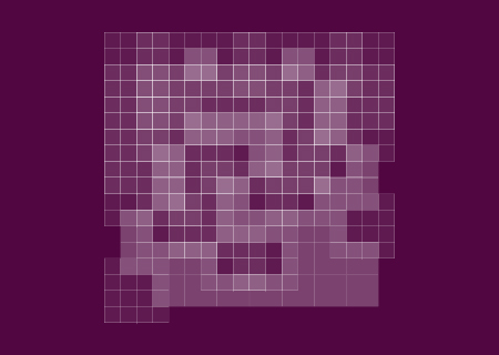 Muster Variation (2×2)×1 Quadrate